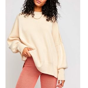 Free People Easy Street Tunic-Cream